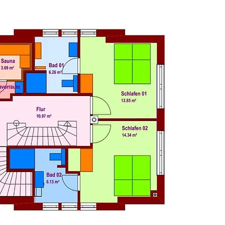 Reetdachhaus Ankerplatz Mit Sauna Und Kamin * Dranske